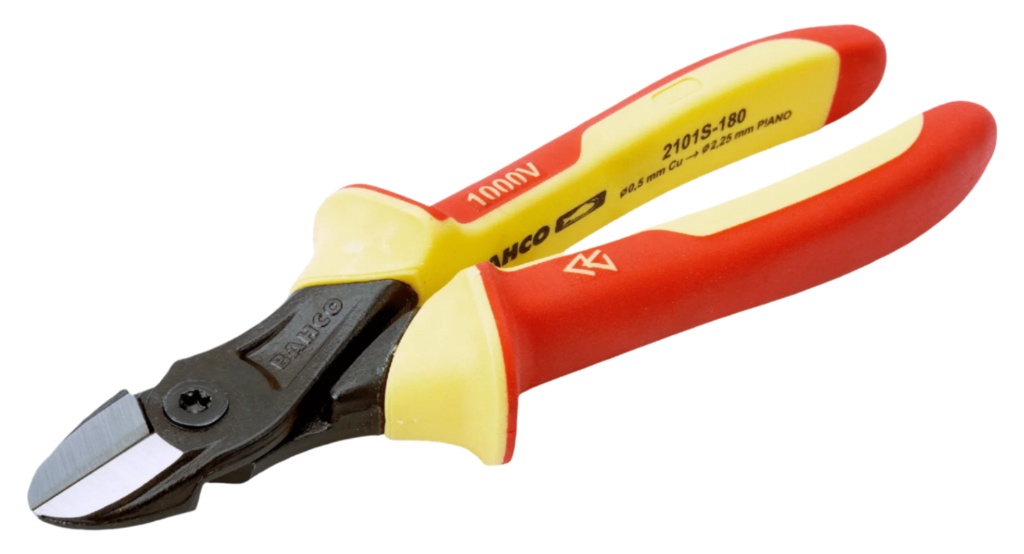 ERGO™ Side Cutting Pliers with Insulated Handles and Phosphate Finish #2101S