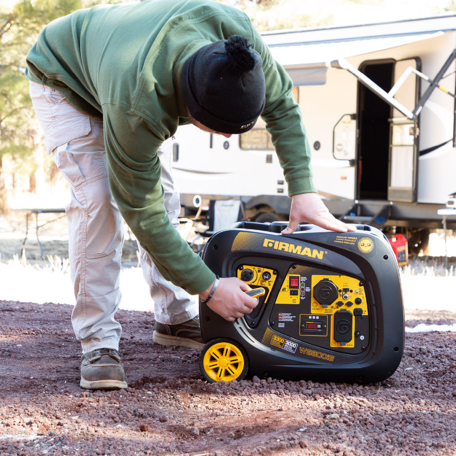 FIRMAN® Inverter Portable Generator 3300W Electric Start #W03082