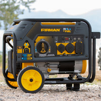 FIRMAN® Dual Fuel Portable Generator 3650W Recoil Start #H03652