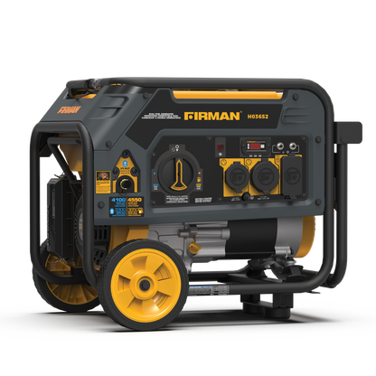 FIRMAN® Dual Fuel Portable Generator 3650W Recoil Start #H03652