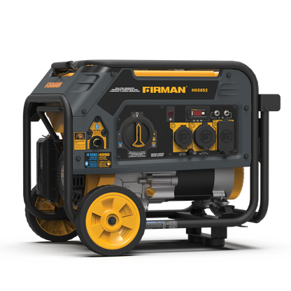 FIRMAN® Dual Fuel Portable Generator 3650W Recoil Start #H03652