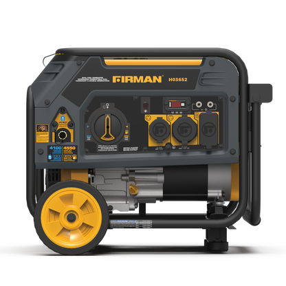 FIRMAN® Dual Fuel Portable Generator 3650W Recoil Start #H03652