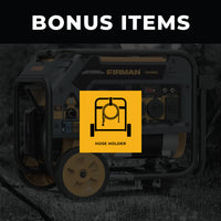 FIRMAN® Dual Fuel Portable Generator 3650W Recoil Start #H03652