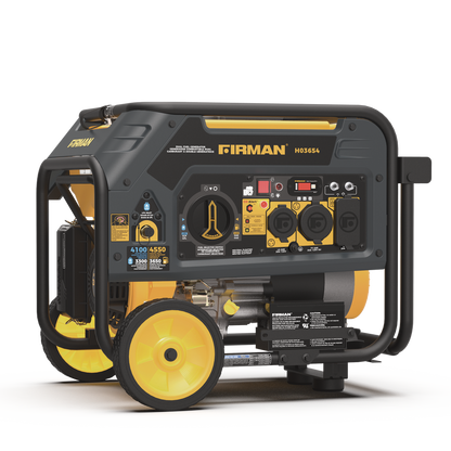 FIRMAN® Dual Fuel 4550W Portable Generator Electric Start with CO Alert #H03654