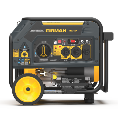 FIRMAN® Dual Fuel 4550W Portable Generator Electric Start with CO Alert #H03654
