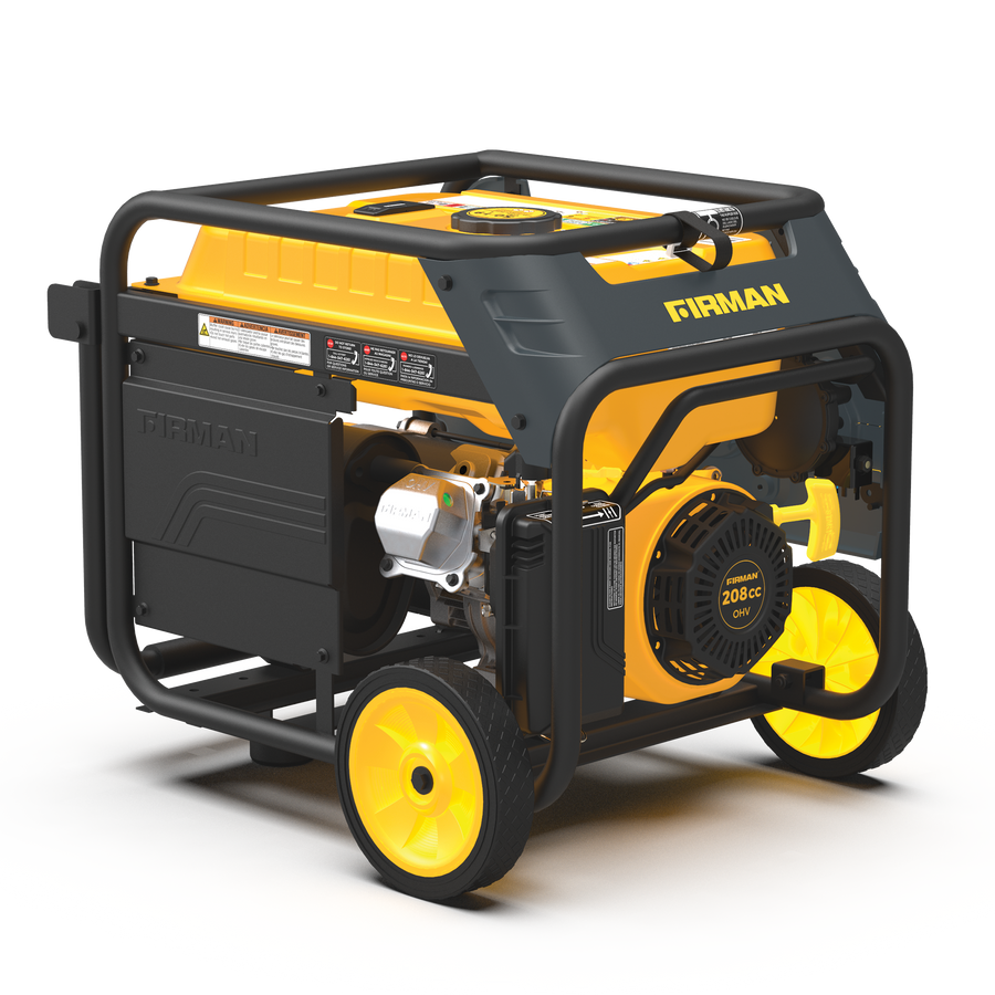 FIRMAN® Dual Fuel 4550W Portable Generator Electric Start with CO Alert #H03654
