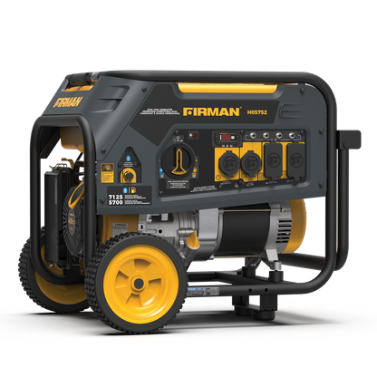 FIRMAN® Dual Fuel 5700W Portable Generator Recoil Start 120/240V #H05752