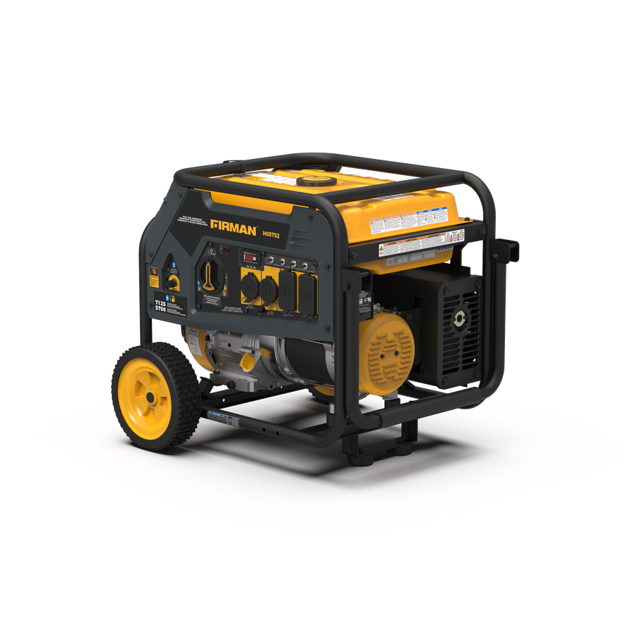FIRMAN® Dual Fuel 5700W Portable Generator Recoil Start 120/240V #H05752