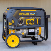 FIRMAN® Dual Fuel Portable Generator 5700W Recoil Start 120/240V #H05754