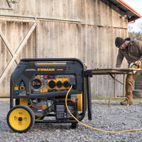 FIRMAN® Dual Fuel Portable Generator 9400W Electric Start 120/240V with CO Alert #H07553
