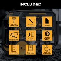 FIRMAN® Dual Fuel Portable Generator 9400W Electric Start 120/240V with CO Alert #H07553
