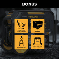 FIRMAN® Dual Fuel Portable Generator 9400W Electric Start 120/240V with CO Alert #H07553