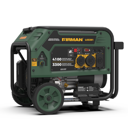 FIRMAN® LPG Portable Generator 4100W Electric Start #L03391