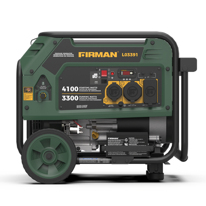 FIRMAN® LPG Portable Generator 4100W Electric Start #L03391