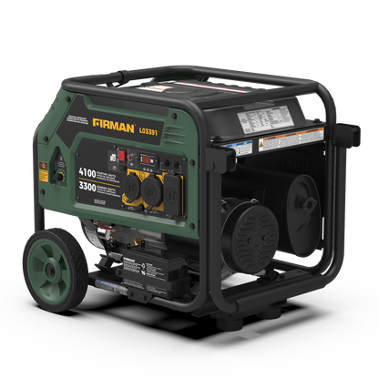 FIRMAN® LPG Portable Generator 4100W Electric Start #L03391