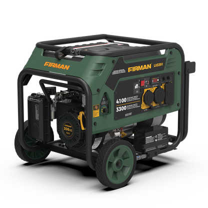 FIRMAN® LPG Portable Generator 4100W Electric Start #L03391