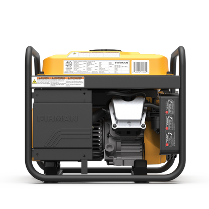 FIRMAN® Gas Portable Generator 1500W Recoil Start with CO alert #P01204