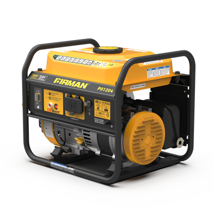 FIRMAN® Gas Portable Generator 1500W Recoil Start with CO alert #P01204