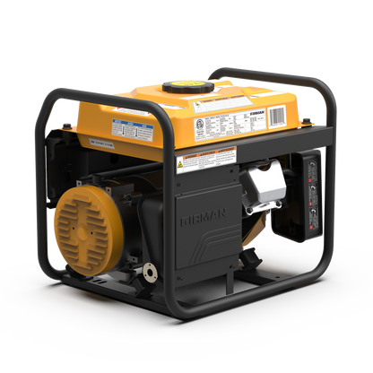 FIRMAN® Gas Portable Generator 1500W Recoil Start with CO alert #P01204