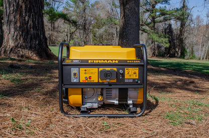 FIRMAN® Gas Portable Generator 1500W Recoil Start with CO alert #P01204