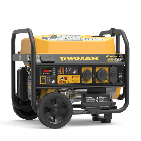 FIRMAN® Gas Portable Generator 4550W Remote Start with CO Alert #P03628
