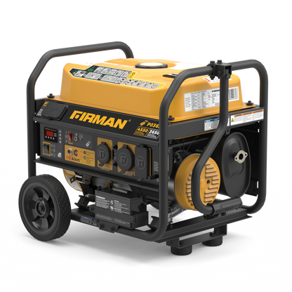FIRMAN® Gas Portable Generator 4550W Remote Start with CO Alert #P03628