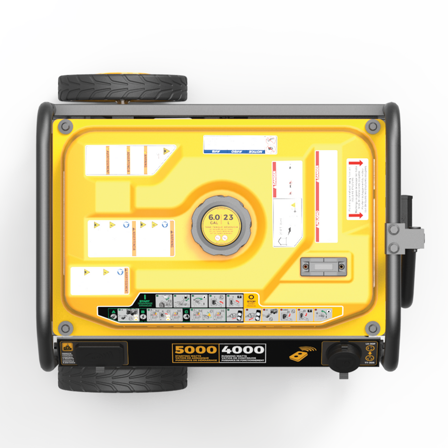 FIRMAN® Gas Portable Generator 5000W Remote Start 120V #P04001