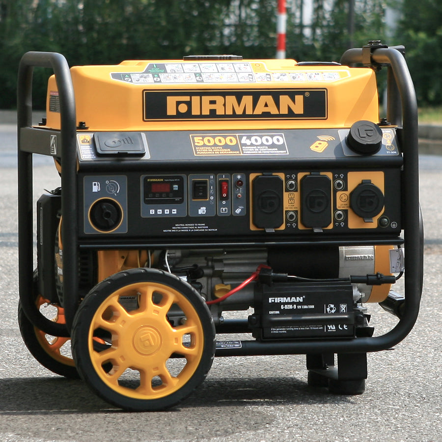 FIRMAN® Gas Portable Generator 5000W Remote Start 120V #P04001