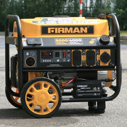 FIRMAN® Gas Portable Generator 5000W Remote Start 120V #P04001