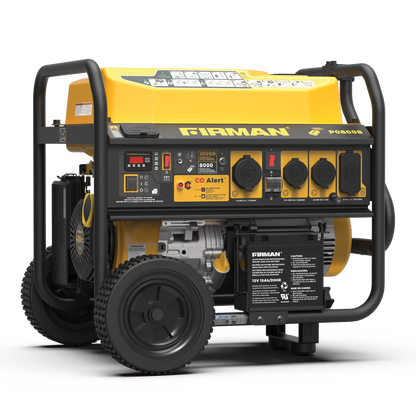 FIRMAN® Gas Portable Generator 10000W Remote Start 120/240V with CO Alert #P08008
