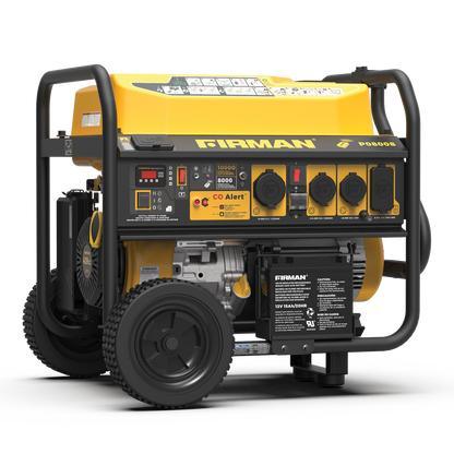 FIRMAN® Gas Portable Generator 10000W Remote Start 120/240V with CO Alert #P08008
