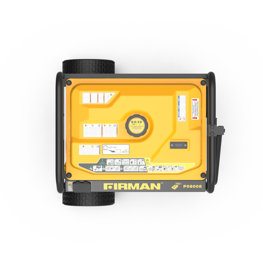FIRMAN® Gas Portable Generator 10000W Remote Start 120/240V with CO Alert #P08008