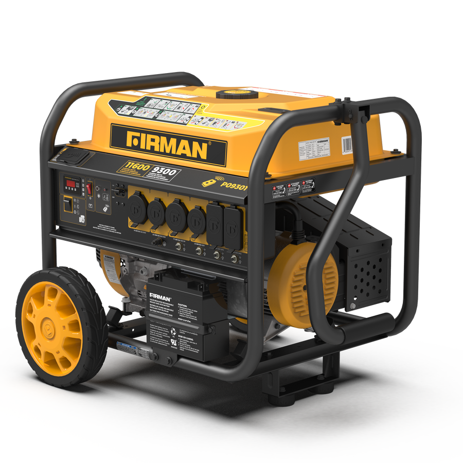 FIRMAN® Gas Portable Generator 11600W Remote Start 120/240V #P09301