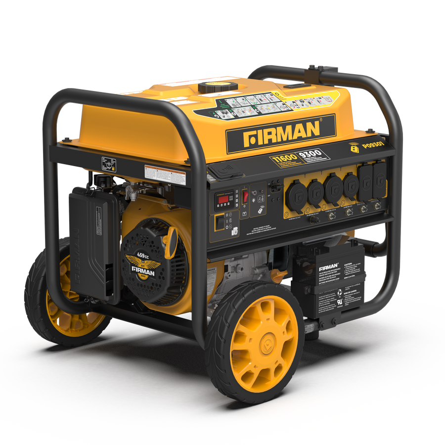 FIRMAN® Gas Portable Generator 11600W Remote Start 120/240V #P09301