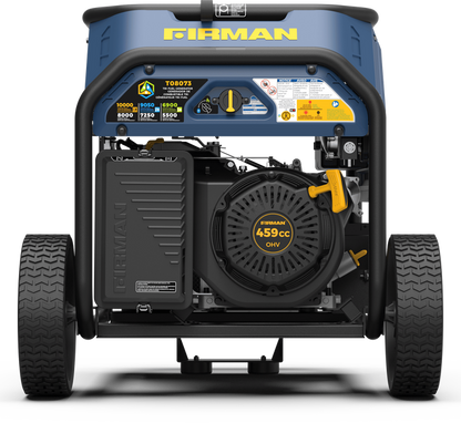 FIRMAN® Tri Fuel  Portable Generator 10000/8000W Electric Start With CO Alert #T08073