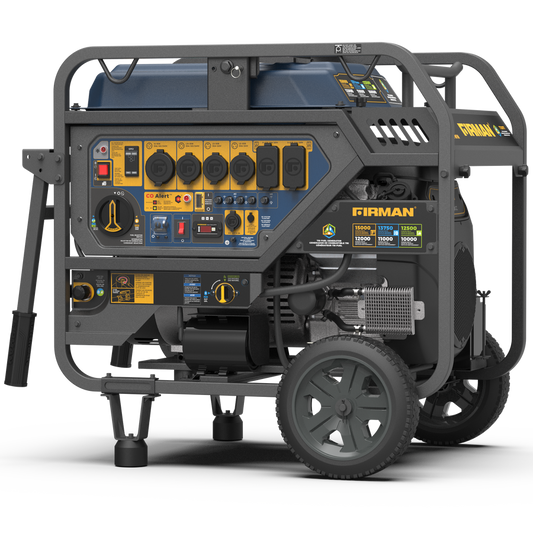 FIRMAN® Tri Fuel Portable Generator 15000W Electric Start 120/240V With CO Alert #T12071