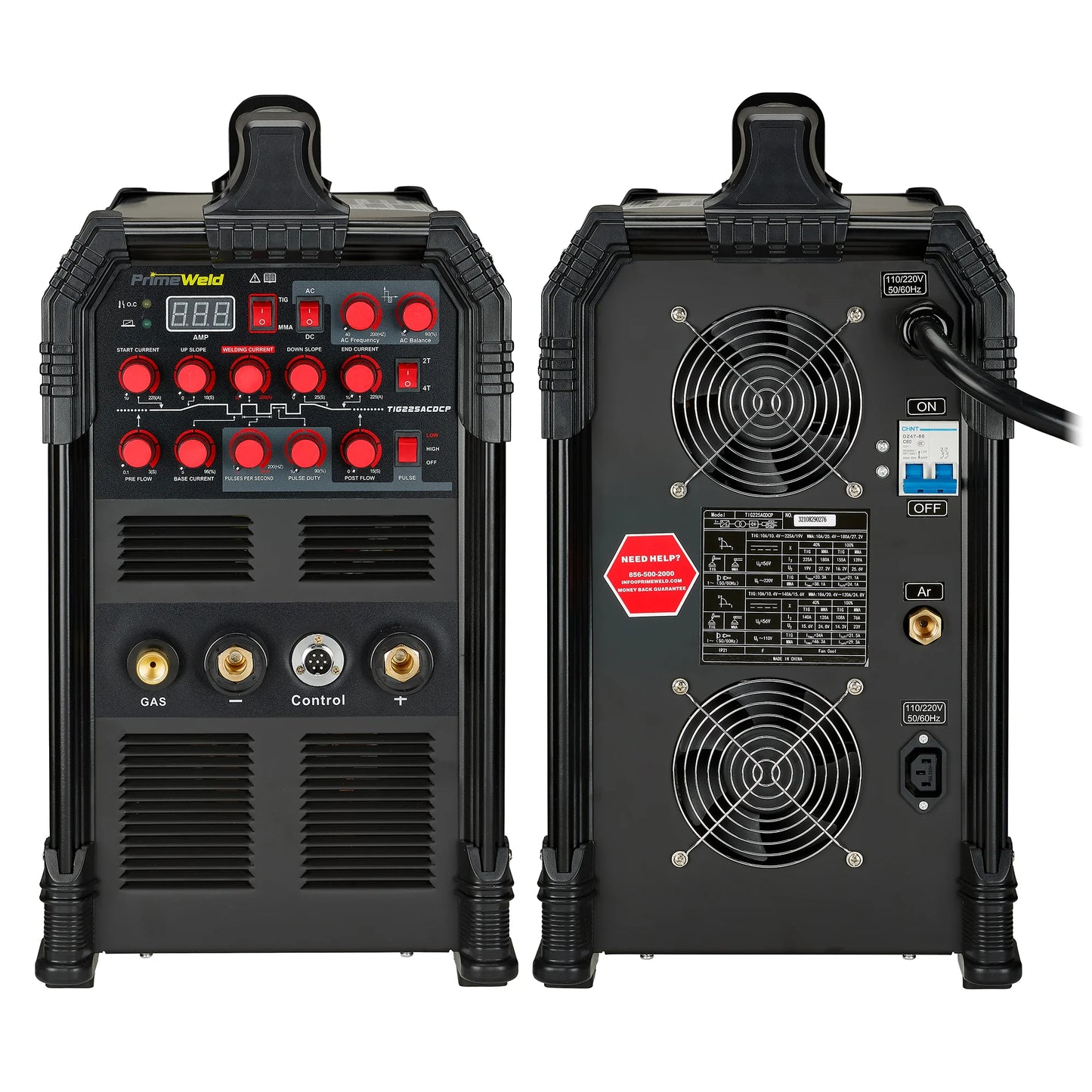PrimeWeld TIG225X AC/DC TIG Welder With Pulse