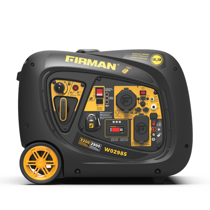 FIRMAN® Inverter Portable Generator 3200W Remote Start #W02985
