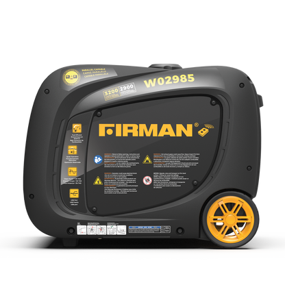 FIRMAN® Inverter Portable Generator 3200W Remote Start #W02985