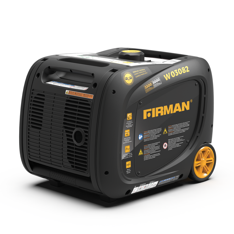 FIRMAN® Inverter Portable Generator 3300W Electric Start #W03082
