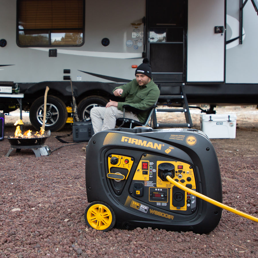 FIRMAN® Inverter Portable Generator 3300W Remote Start #W03083