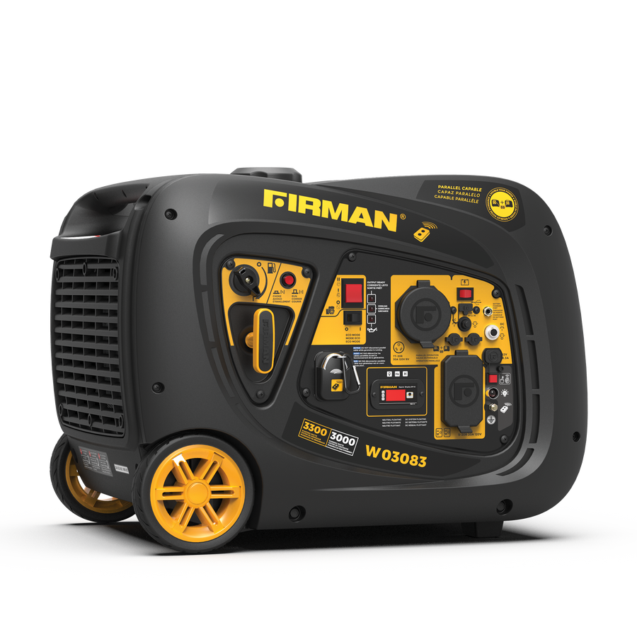 FIRMAN® Inverter Portable Generator 3300W Remote Start #W03083