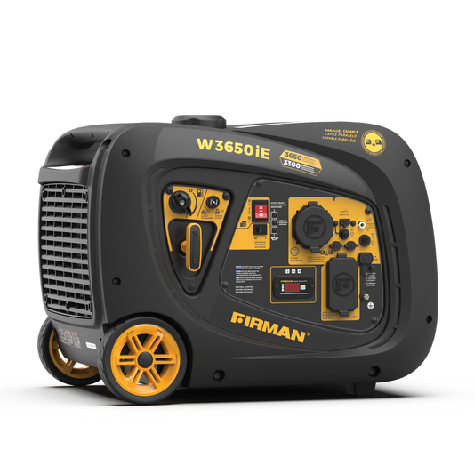 FIRMAN® Gas Inverter Portable Generator 3650W Electric Start #W03382