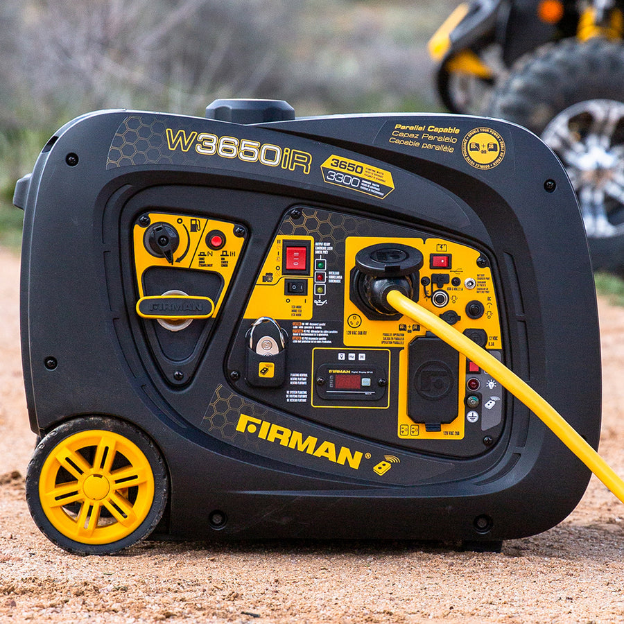 FIRMAN® Inverter Portable Generator 3650W Remote Start #W03383