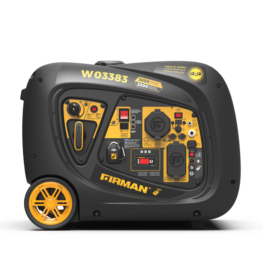 FIRMAN® Inverter Portable Generator 3650W Remote Start #W03383