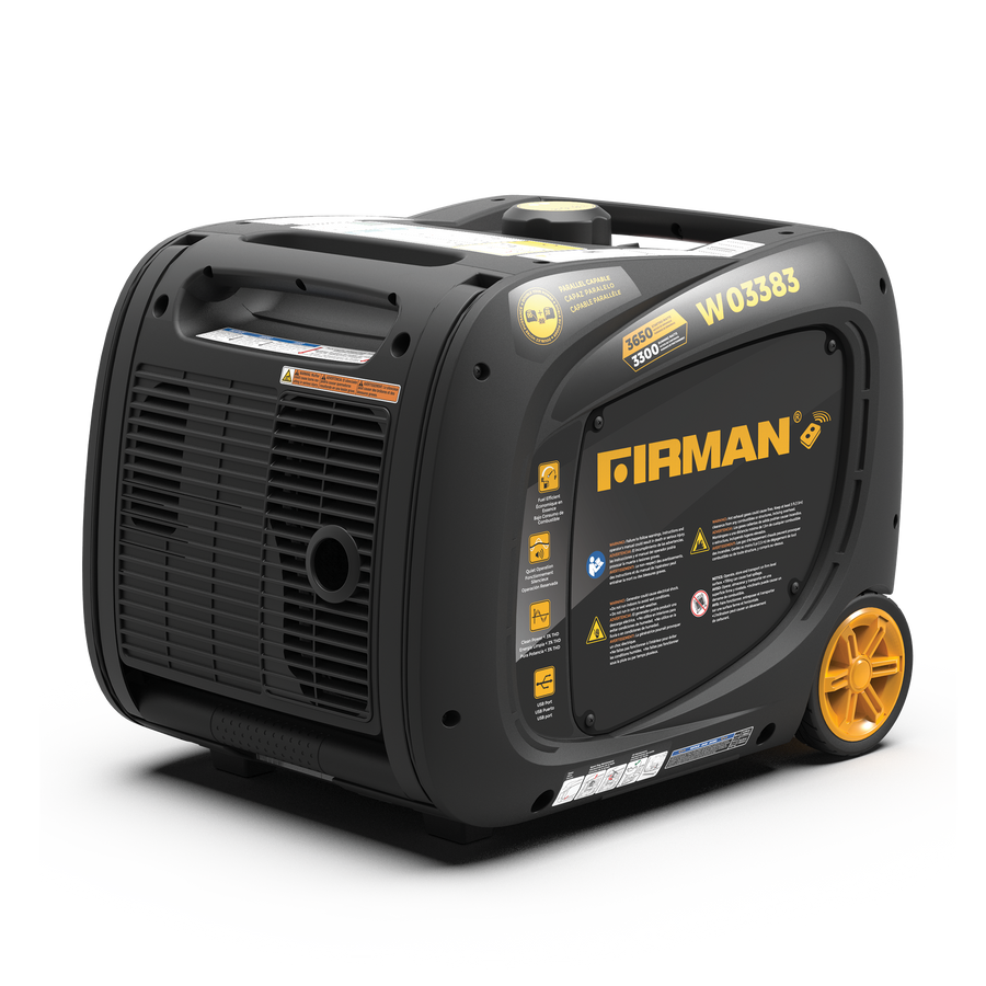 FIRMAN® Inverter Portable Generator 3650W Remote Start #W03383