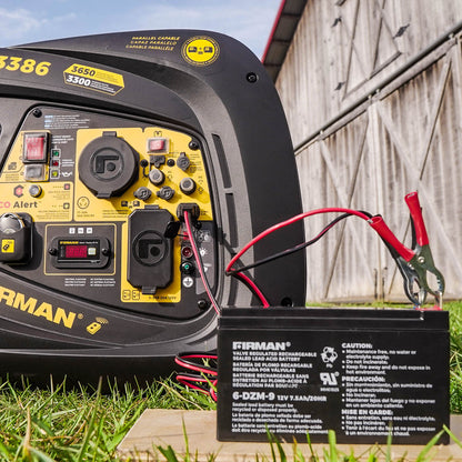 FIRMAN® Inverter Portable Generator 3650W Remote Start with CO Alert #W03386