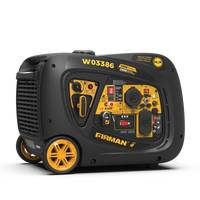 FIRMAN® Inverter Portable Generator 3650W Remote Start with CO Alert #W03386