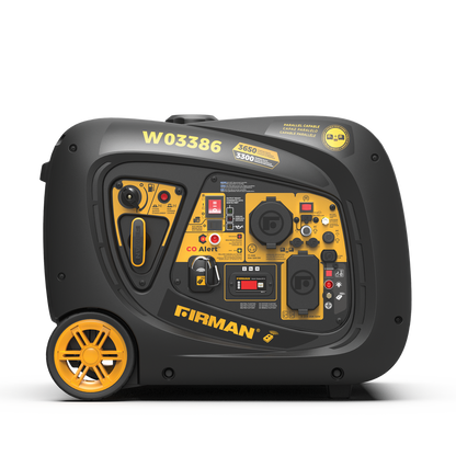 FIRMAN® Inverter Portable Generator 3650W Remote Start with CO Alert #W03386