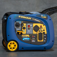 FIRMAN® Dual Fuel Inverter Portable Generator 3300W Electric Start #WH03042